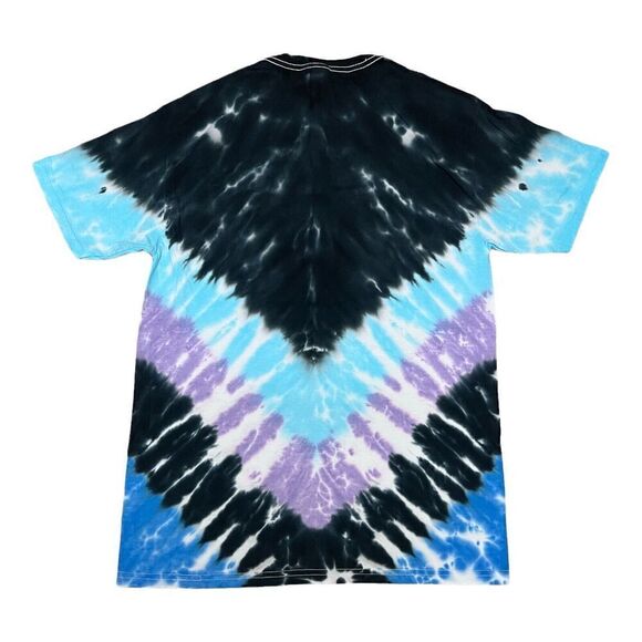 Jimi‎ Hendrix T-Shirt Adult M Purple Haze Tie Dye Blue Festival Rave Colorful - Picture 6 of 7